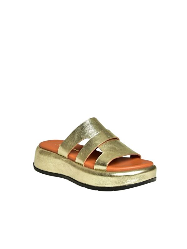 Altın Kadın Terlik U2964440 - Görsel 2