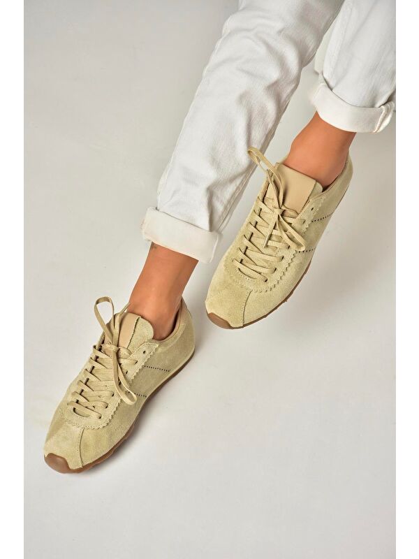 Bej Kadın Sneaker U3123116 - Görsel 2