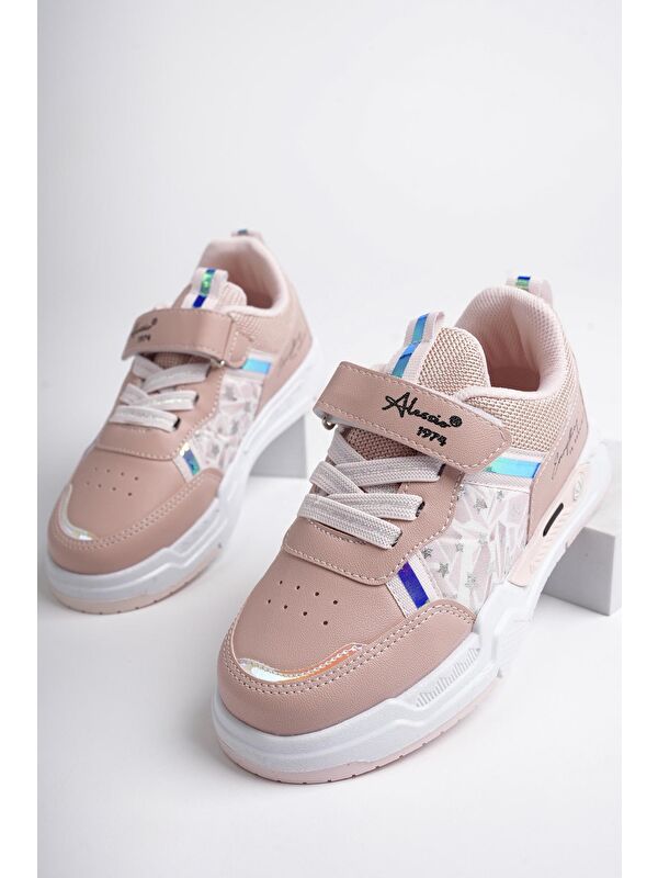 GUMBALL Bağcıklı ve Cırtlı Unisex Çocuk Sneaker Spor Ayakkabı - Görsel 3