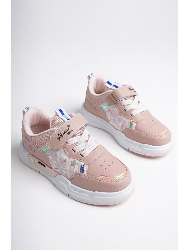 GUMBALL Bağcıklı ve Cırtlı Unisex Çocuk Sneaker Spor Ayakkabı - Görsel 4