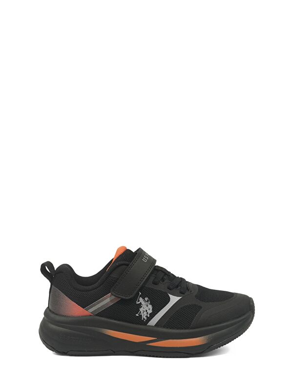 U.S. POLO ASSN. YUTE JR 5PR Siyah Erkek Çocuk Spor Ayakkabı