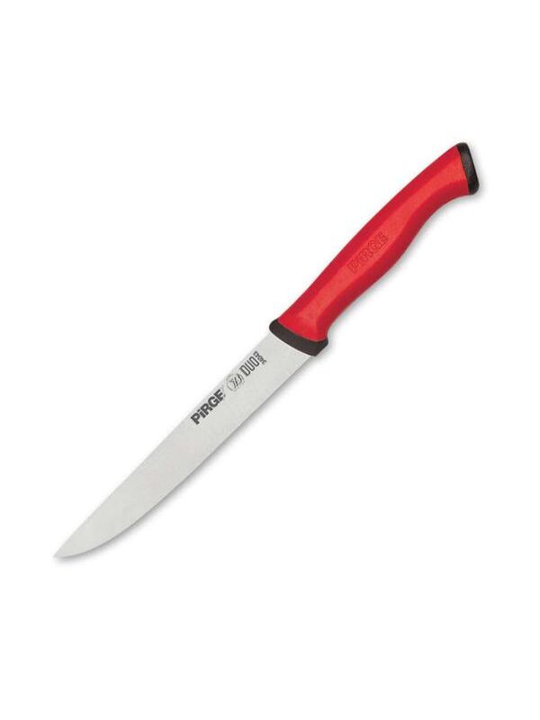 PİRGE Duo Sebze Bıçağı - Kırmızı/12 cm