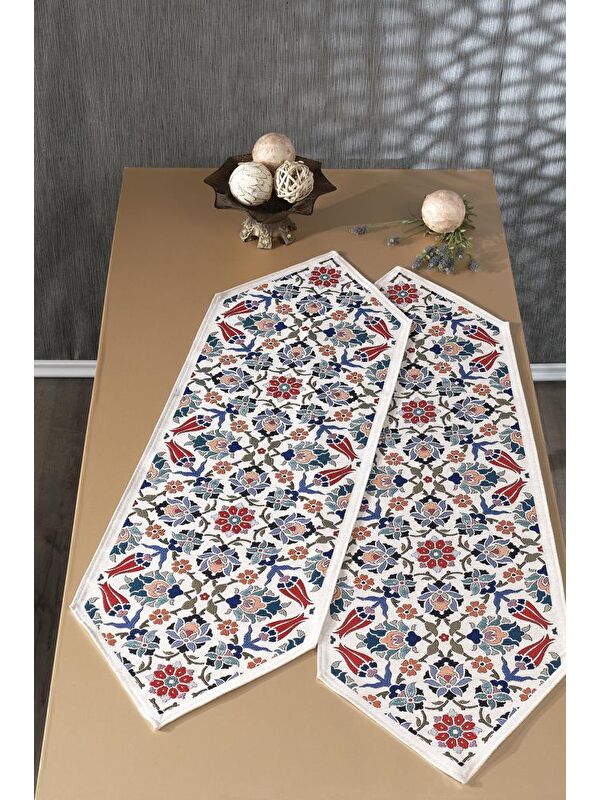 Çeyiz Diyarı Safiye 2li Lüks Runner 45x140 Cm