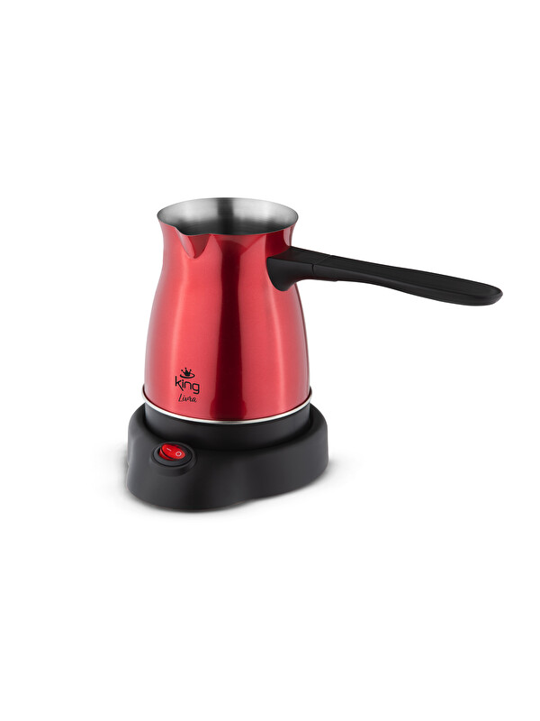 King K3104 LİVRA TÜRK KAHVESİ MAKİNESİ KIRMIZI