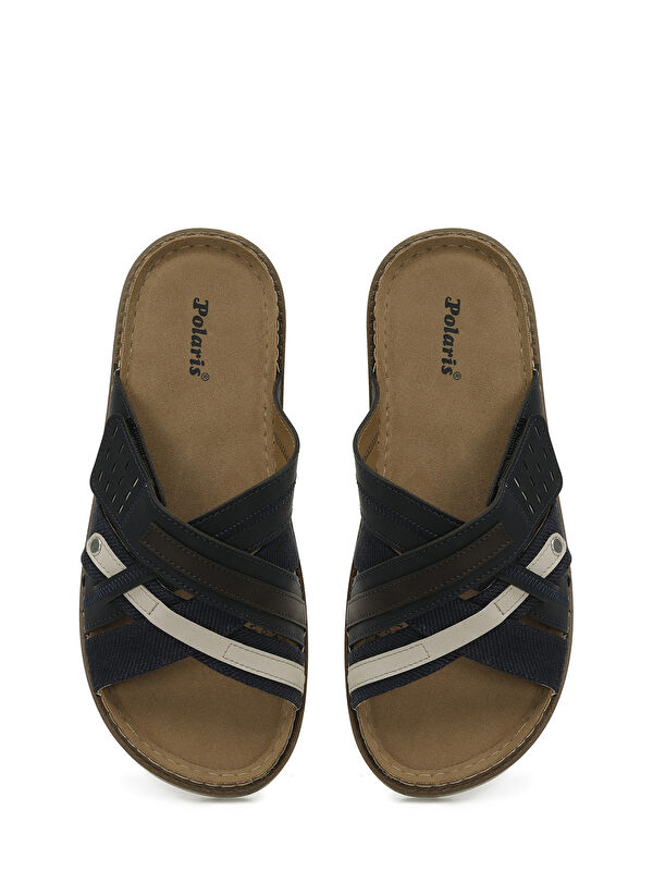 408018.M5FX Lacivert Erkek Terlik - Görsel 5