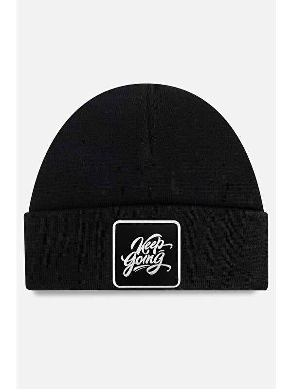 BlackBörk Keep Going Logolu Siyah XL Bere