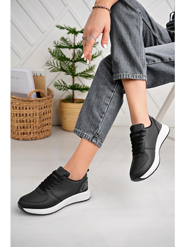Ayta Hafif Rahat Taban Kadın Sneaker - Görsel 4