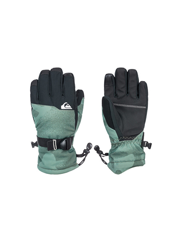 Quiksilver Mission Youth Glove Erkek Çocuk Yeşil Eldiven