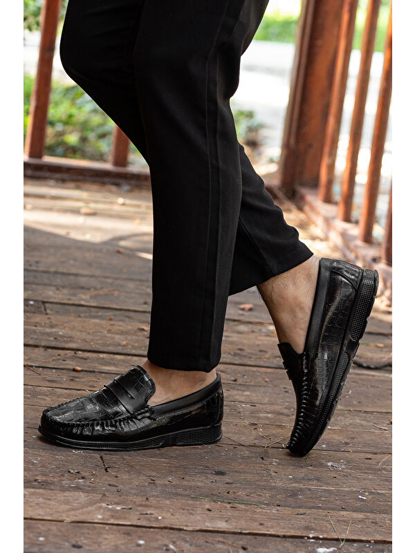 Rokko Günlük Ortopedik Erkek Klasik Ayakkabı - Görsel 4