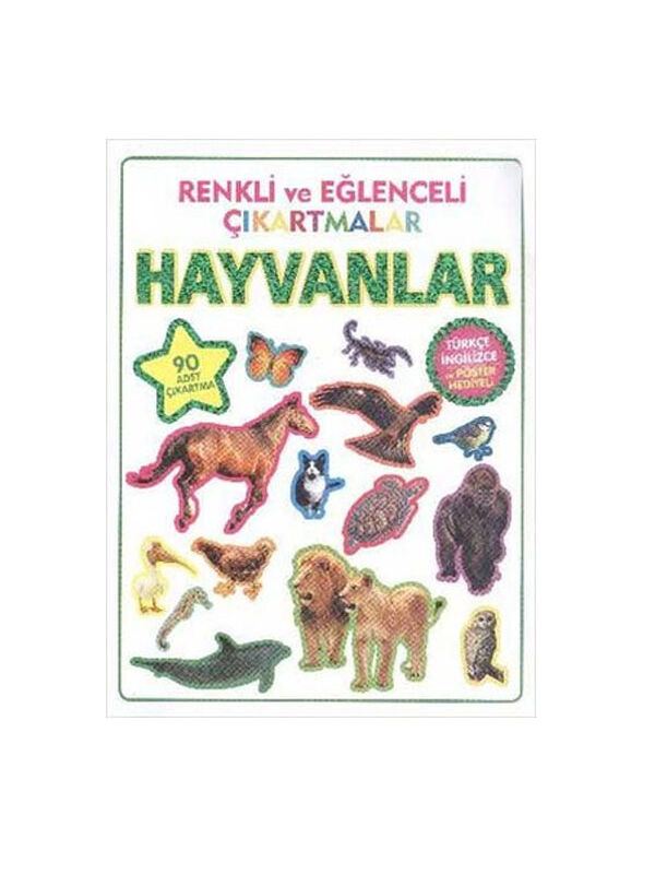 Parıltı Yayınları Renkli ve Eğlenceli Çıkartmalar Hayvanlar