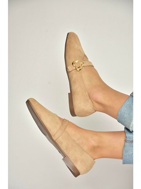 Fox Shoes Pembe Fox Shoes Babet Kadın Y726632602