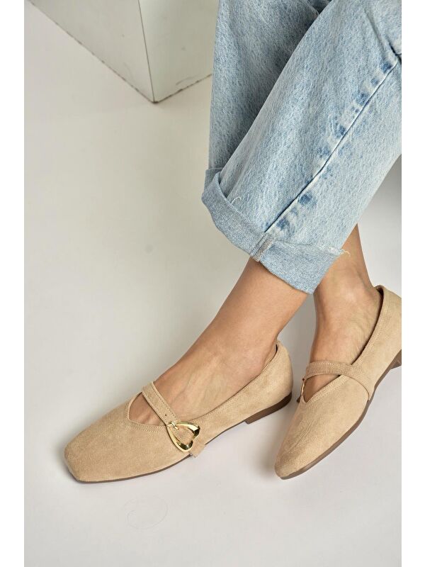 Fox Shoes Pembe Fox Shoes Babet Kadın Y726632602