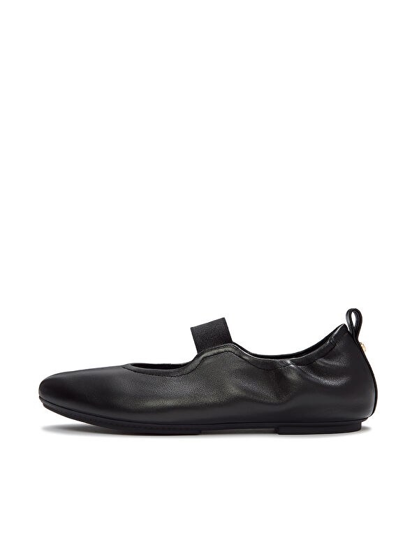 Fitflop Kadın Lastik Detaylı Siyah Sandalet