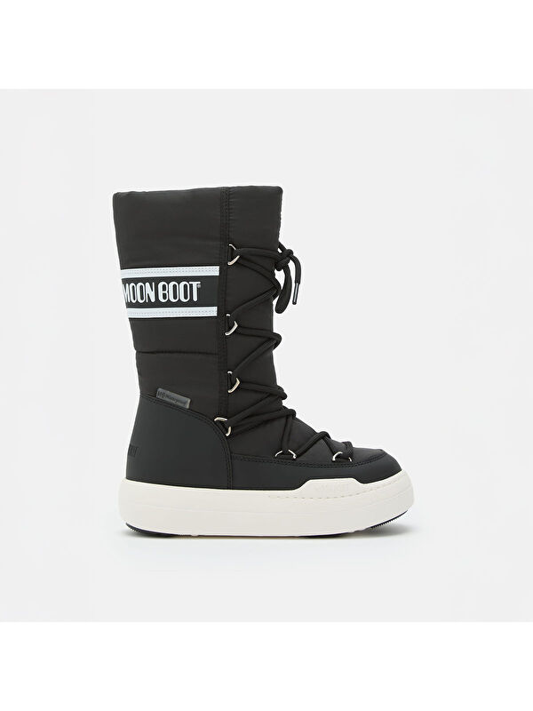 Moon Boot Kadın Bot (Kar) 80D3440130-N001 MB JR PARK TUBE LACE WP Black
