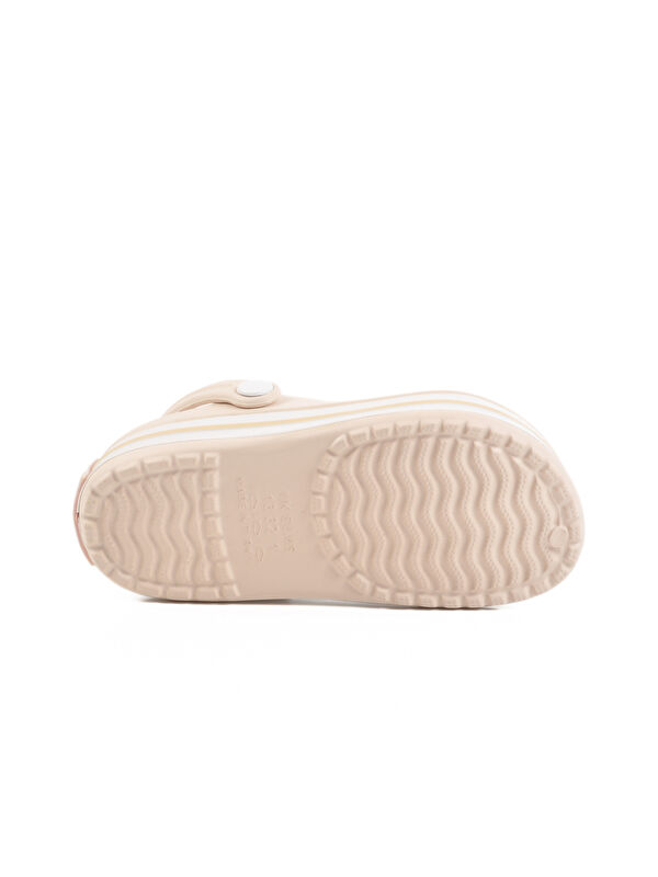 Ekru Eva Hafif Unisex Çocuk Sabo Terlik 214 F - Görsel 6