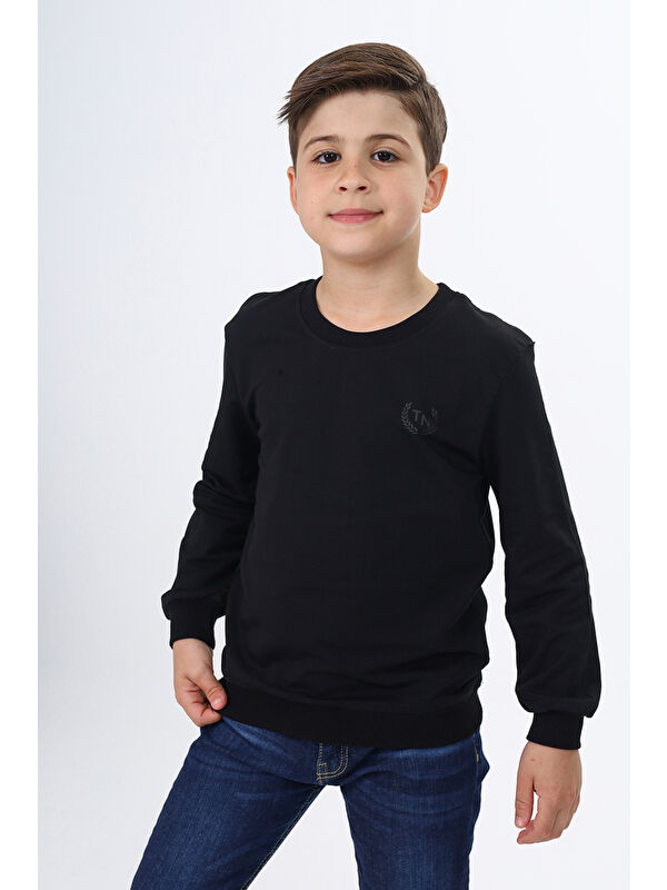Toontoykids Erkek Çocuk Baskılı Sweatshirt