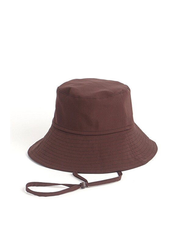 Haşema Kahverengi Bucket Şapka 1020