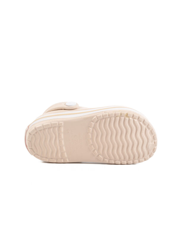 Ekru Eva Hafif Unisex Çocuk Sabo Terlik 214 P - Görsel 6