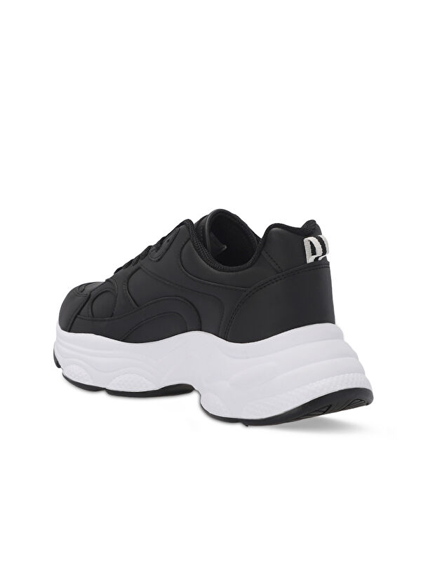 ZUSA Kadın Sneaker Ayakkabı Siyah / Beyaz - Görsel 4