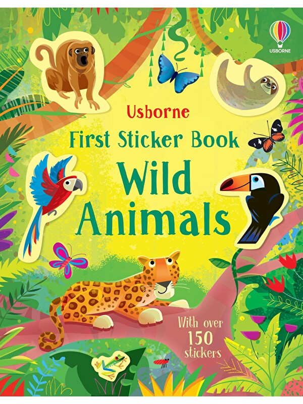 Usborne Publishing First Sticker Book: Wild Animals