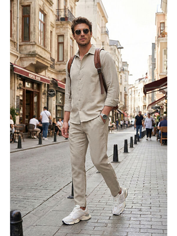 Buratti Regular Fit Normal Bel Düz Paça Pantolon CF26S611639