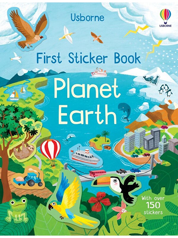 Usborne Publishing First Sticker Book: Planet Earth