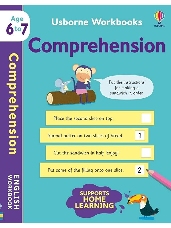 Usborne Publishing Usborne Workbooks: Comprehension 6-7