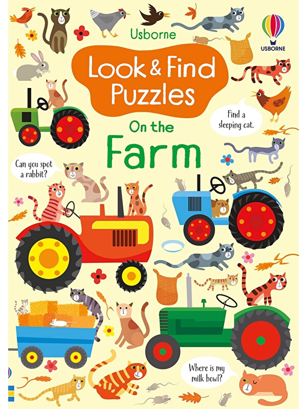 Usborne Publishing Look and Find Puzzles: On the Farm