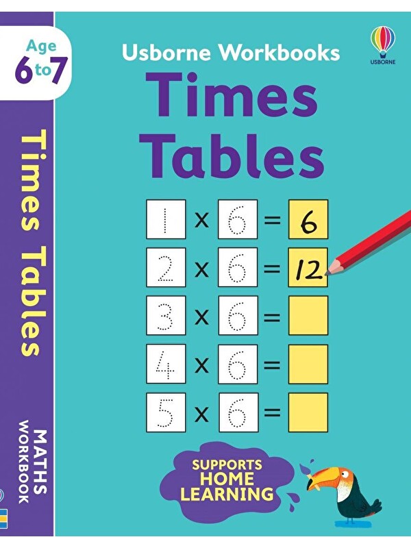 Usborne Publishing Usborne Workbooks: Times Tables 6-7