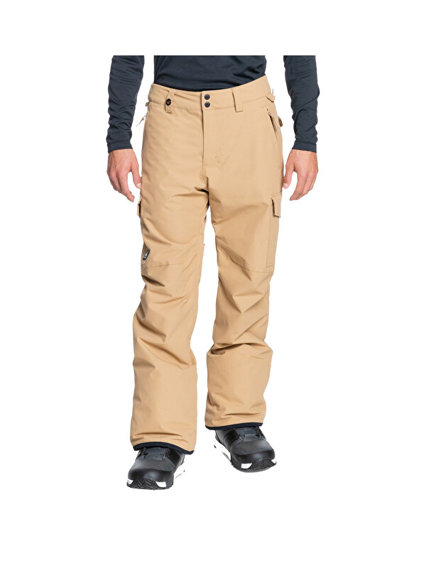 Quiksilver Utility Pt Erkek Kahverengi Snowboard Pantolonu