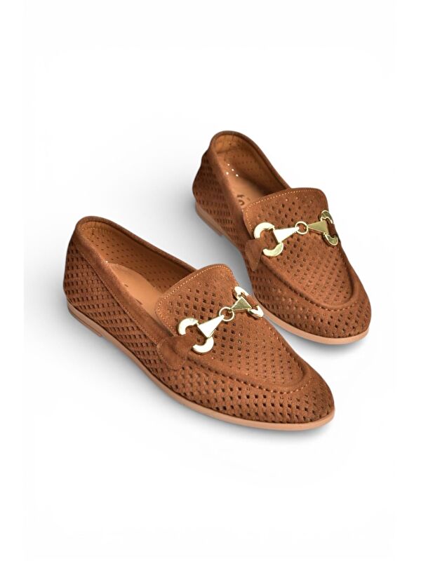 Fox Shoes Kahverengi Fox Shoes Babet Kadın Y291262402