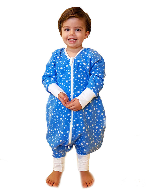 Yorni 6-18 AY, Unisex, Çift Taraflı Fermuarlı, Mikro Polar Uyku Tulumu Tog 2, Ekstra Yumuşak Tuşeli