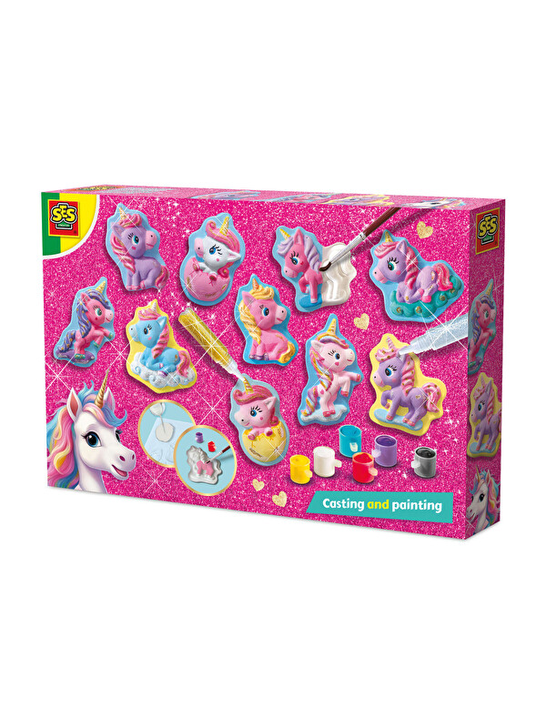 Ses Creative Kalıba Dök ve Boya - Bebek Unicorn'lar