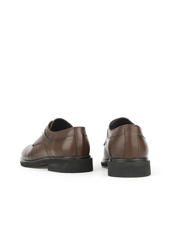 Erkek Hakiki Deri Klasik Ayakkabı 1531056Z4615 Kahve - Görsel 4