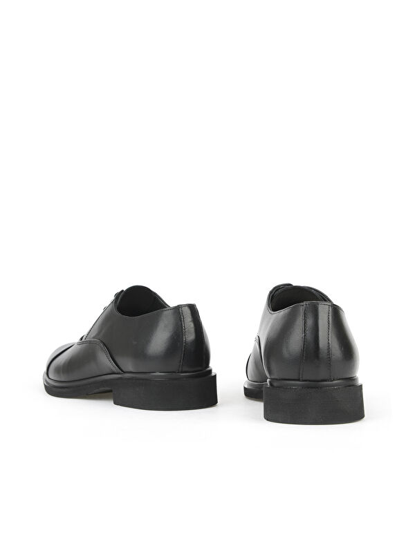 Erkek Hakiki Deri Klasik Ayakkabı 1531056Z4614 Siyah - Görsel 4