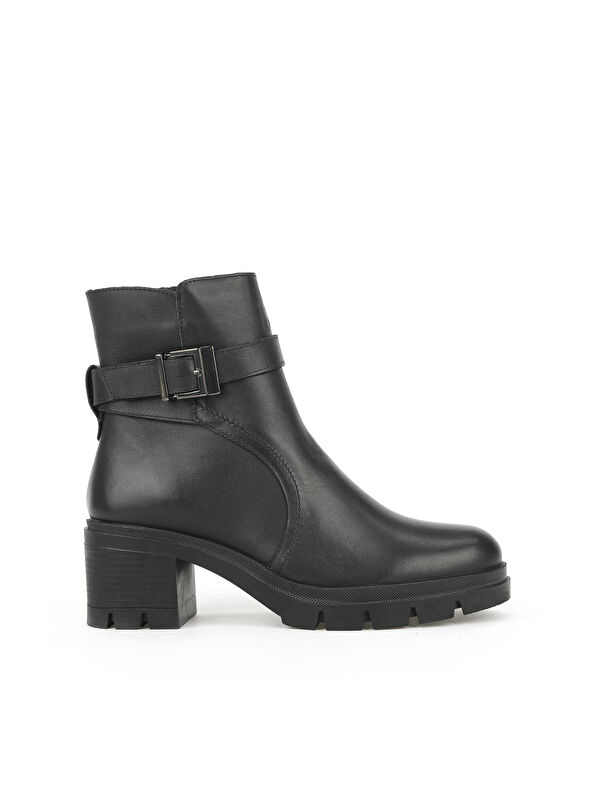 Kadın Hakiki Deri Bot 1531022Z7694 Siyah - Görsel 2