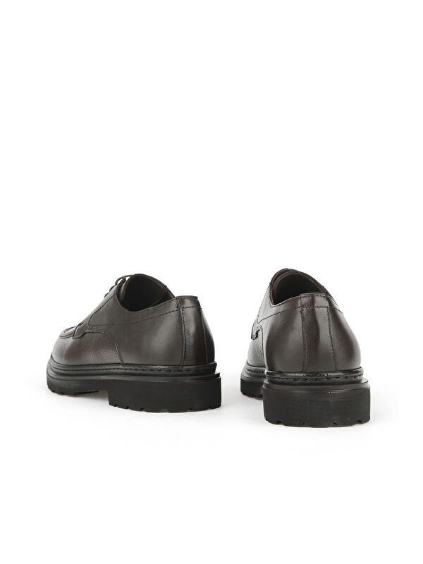 Erkek Hakiki Deri Klasik Ayakkabı 1531056Z4617 Kahve - Görsel 4