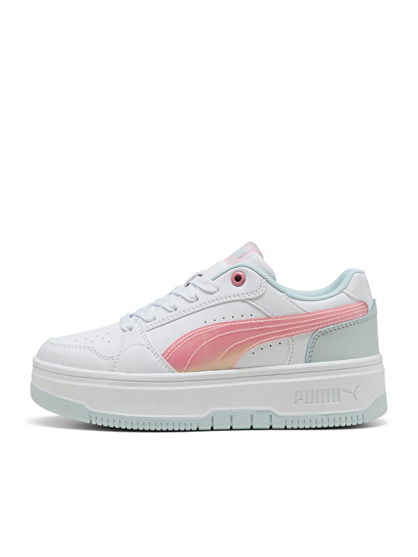 Puma Rebound Femme Space Belle Jr Kız Çocuk Beyaz Sneaker