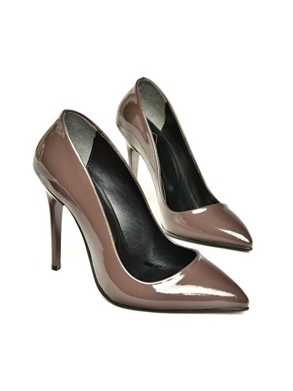 Fox Shoes Bej Fox Shoes Topuklu Kadın Ayakkabı 8922151908