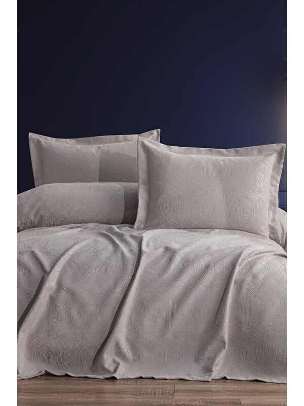 Çeyiz Diyarı Aren 2 Parça Tek Kişilik Pike Takımı 180x240 Bej