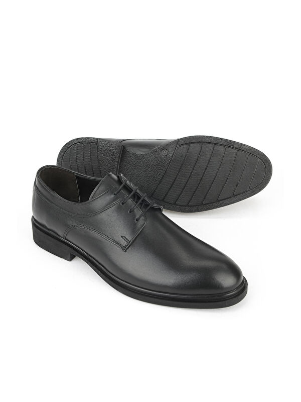 Erkek Hakiki Deri Klasik Ayakkabı 1531056Z4615 Siyah - Görsel 5