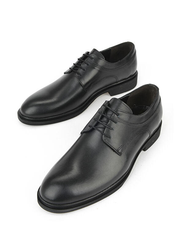 Erkek Hakiki Deri Klasik Ayakkabı 1531056Z4615 Siyah - Görsel 6