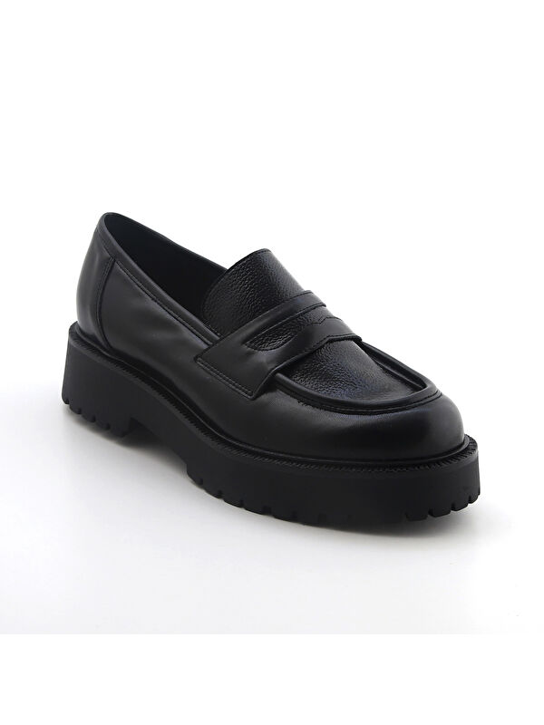 Comart Kadın Klasik Ayakkabı 1M5495RY 5495 Vitello RY Nero