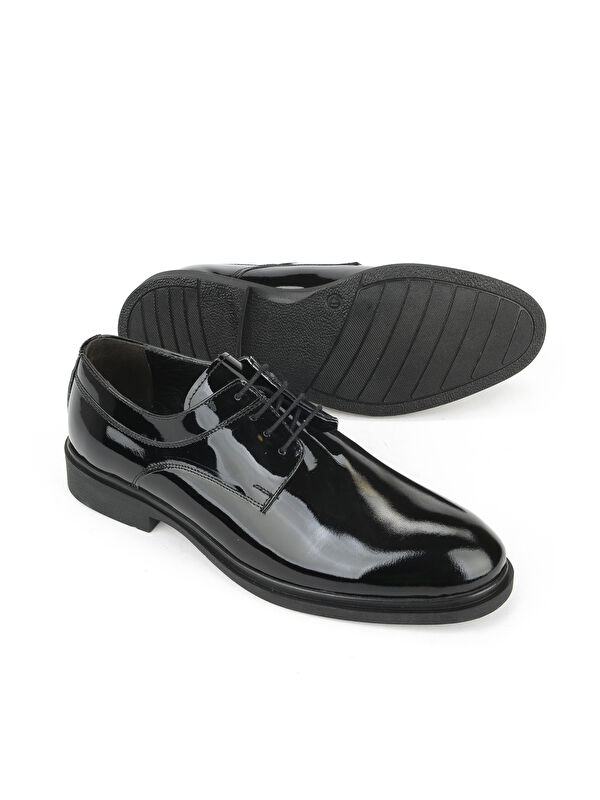 Erkek Hakiki Deri Klasik Ayakkabı 1531056Z46152 Siyah - Görsel 5
