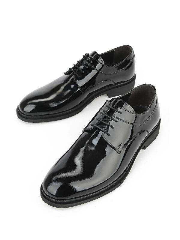 Erkek Hakiki Deri Klasik Ayakkabı 1531056Z46152 Siyah - Görsel 6