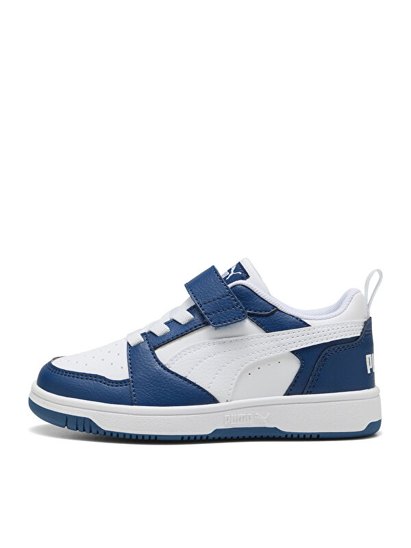 Puma Rebound V6 Lo Ac Çocuk Mavi Sneaker