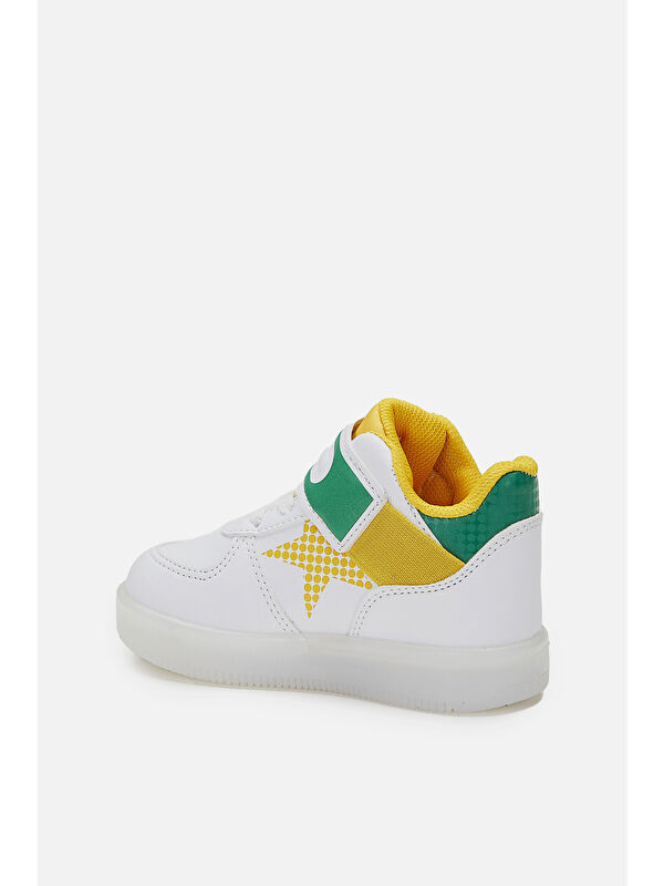 Magic Işıklı Unisex Çocuk Beyaz Bot - Görsel 4