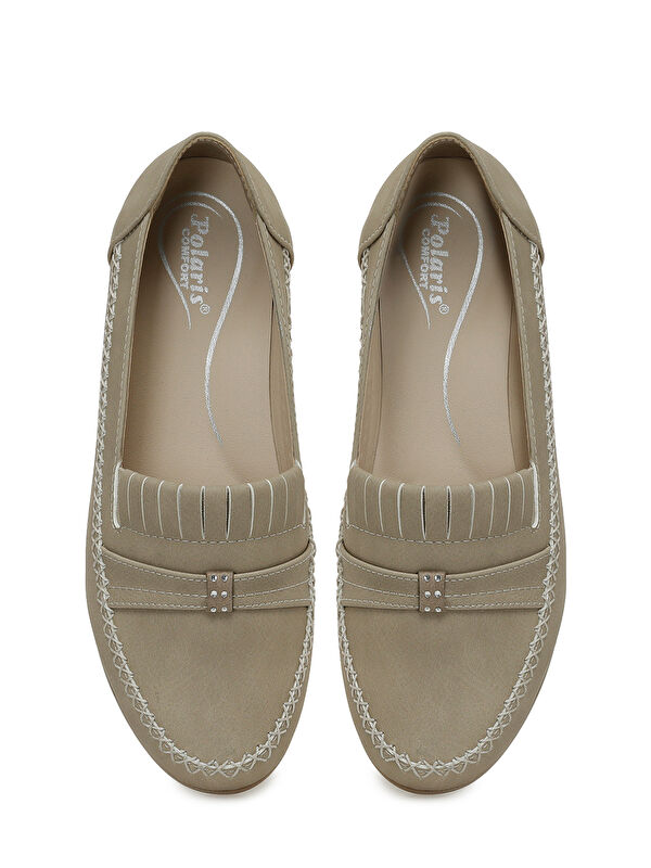 166523.NZ5PR Vizon Kadın Dolgu Ayakkabı - Görsel 5