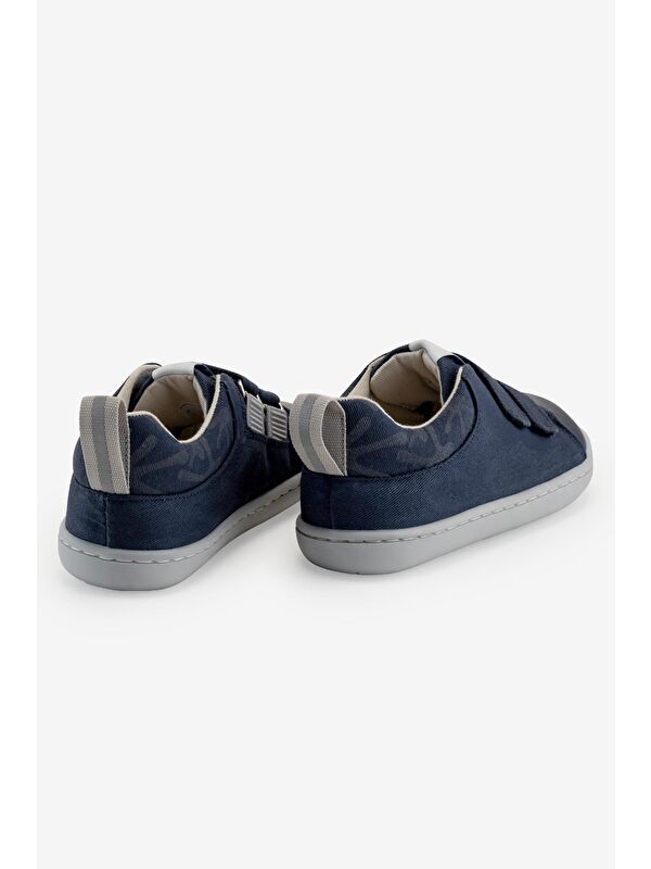 Smart Walker Canvas Play Lacivert Barefoot Çocuk Ayakkabı - Görsel 7