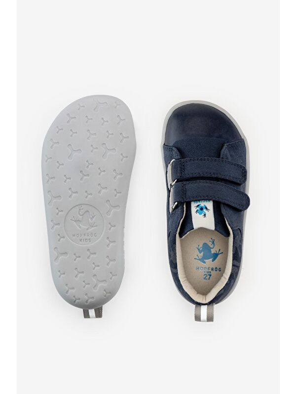 Smart Walker Canvas Play Lacivert Barefoot Çocuk Ayakkabı - Görsel 8